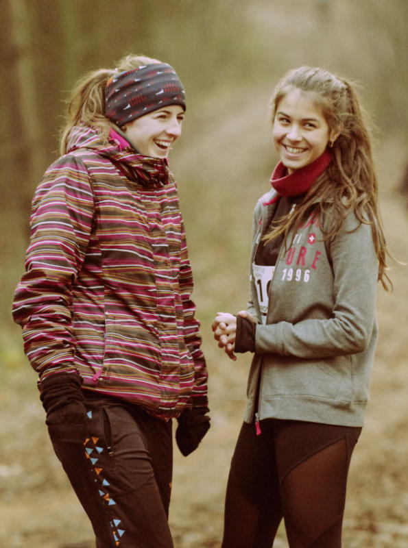 2019 — před startem — Chaloupková Veronika, Mimrová Kateřina