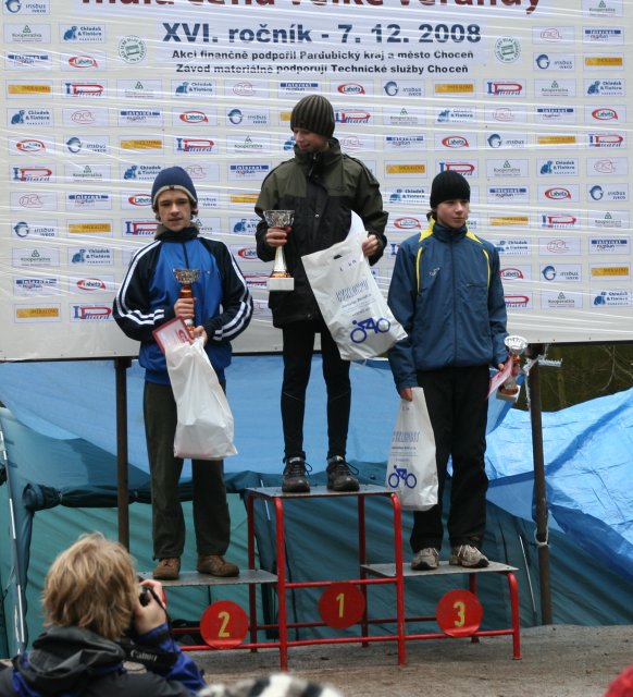 2008 — na stupních vítězů — Heřman Ondřej, Zenkl Adam, Šacl Jiří
