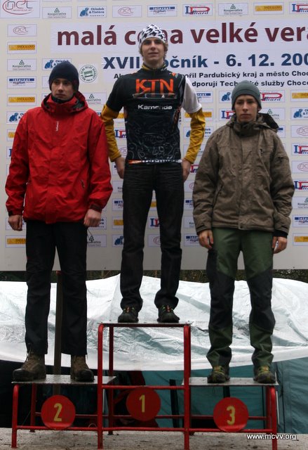 2009 — na stupních vítězů — Kubelka Tomáš, Kamenický Jakub, Procházka Tomáš