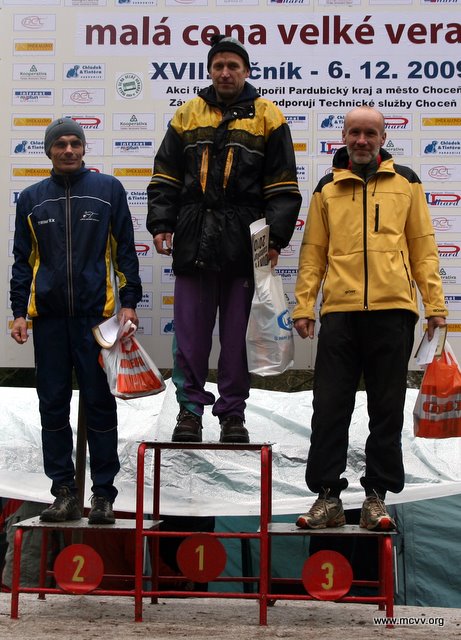 2009 — na stupních vítězů — Hausvater Karel, Filip Luboš, Dvořáček Vlastimil