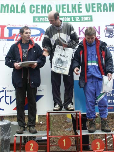 2002 — na stupních vítězů — Švadlena Jiří, Červ Miloslav, Knap Jan