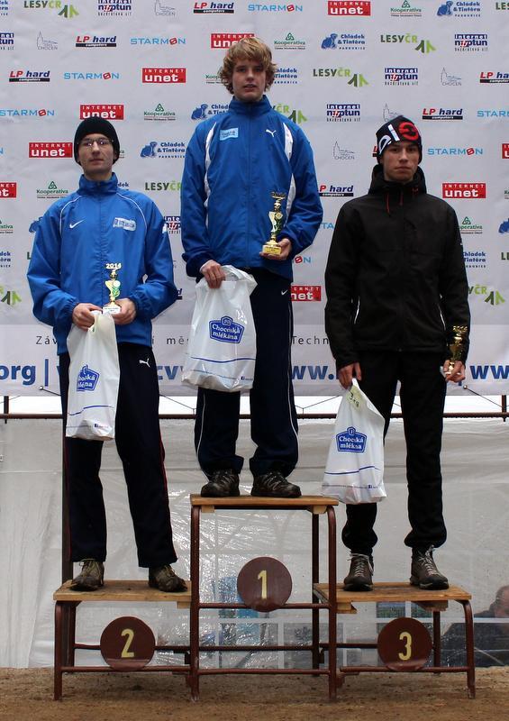 2014 — na stupních vítězů — Hladík Pavel, Kovář Jáchym, Čech Jan