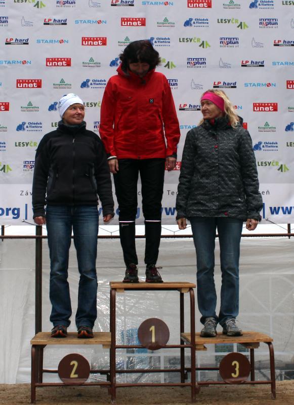 2014 — na stupních vítězů — Juračková Jana, Knapová Iva, Slavíková Naděžda
