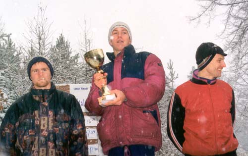 1997 — na stupních vítězů — Razým Lukáš, Losman Petr, Rautenkranc Miroslav